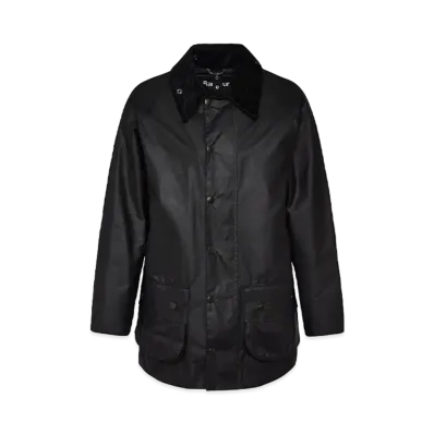 Barbour Beaufort Wax Cotton Blouson (Regular Fit) "Black"