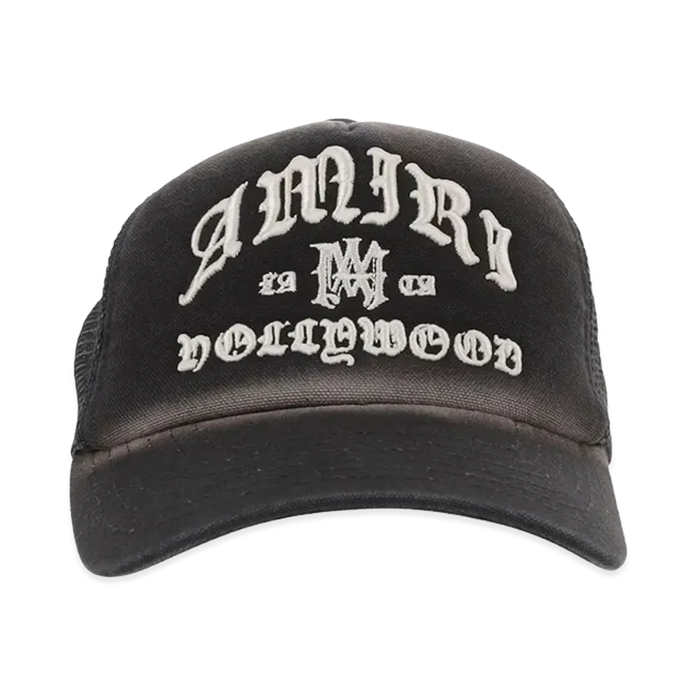 AMIRI Amiri Hollywood Trucker Cap "Black"