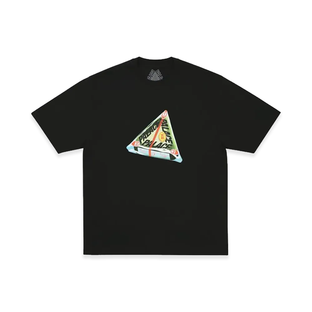 PALACE Tri Onigiri T Shirt "Black"