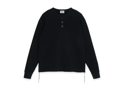 GDC Thermal Long Sleeve Tee "Black"