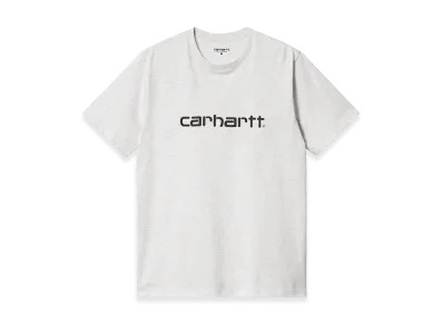 Carhartt WIP S/S Script T-Shirt "Ash Heather/Graphite"