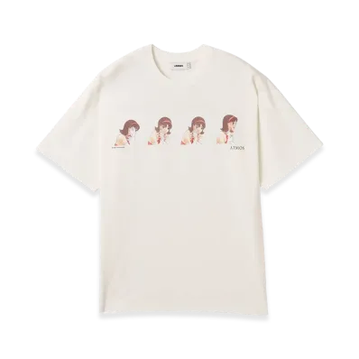 atmos x PERFECT BLUE T-shirt 3 "White"