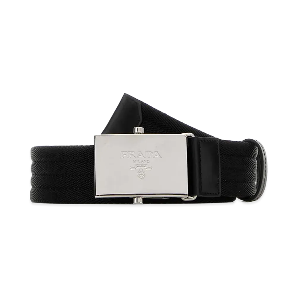PRADA Fabric Belt "Black"