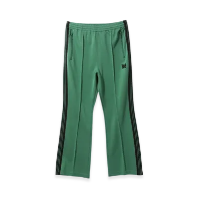 NEEDLES Boot-Cut Track Pants Poly Smooth "Emerald"