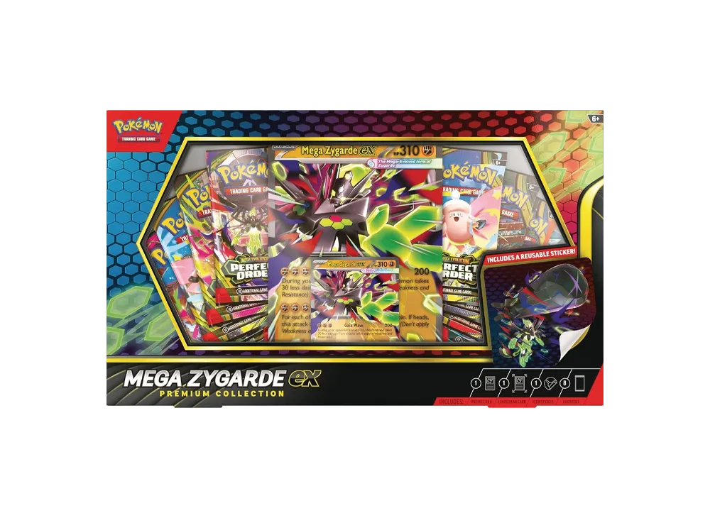 ポケモンカードゲームMEGA(英語版)メガエボリューション「メガジガルデex プレミアムコレクション」
