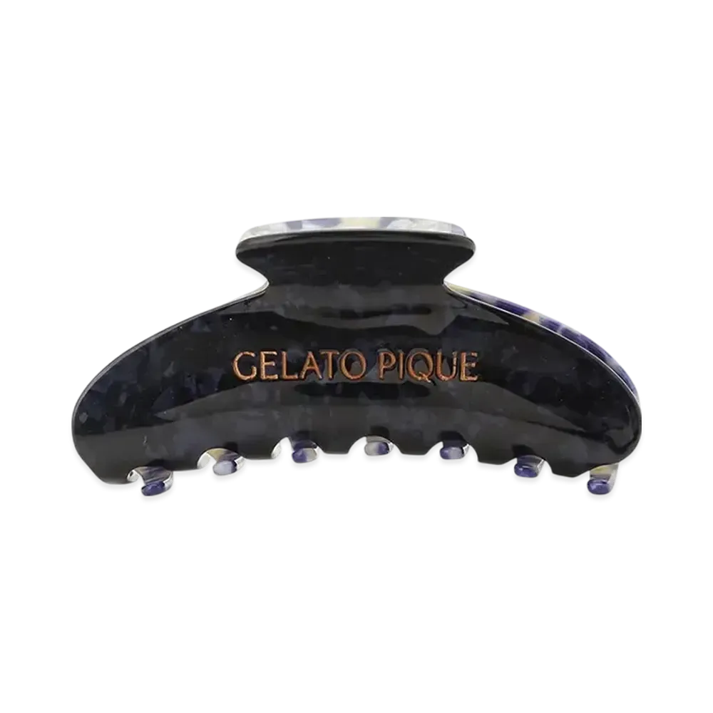 GELATO PIQUE Logo Hair Clip "Navy"