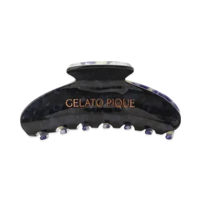 GELATO PIQUE Logo Hair Clip "Navy"