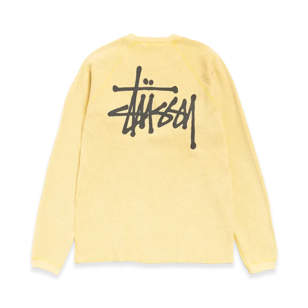 Stussy Basic Stussy Thermal "Pale Yellow"