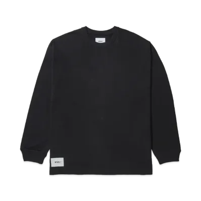 WTAPS Sign / LS / Cotton "Black"