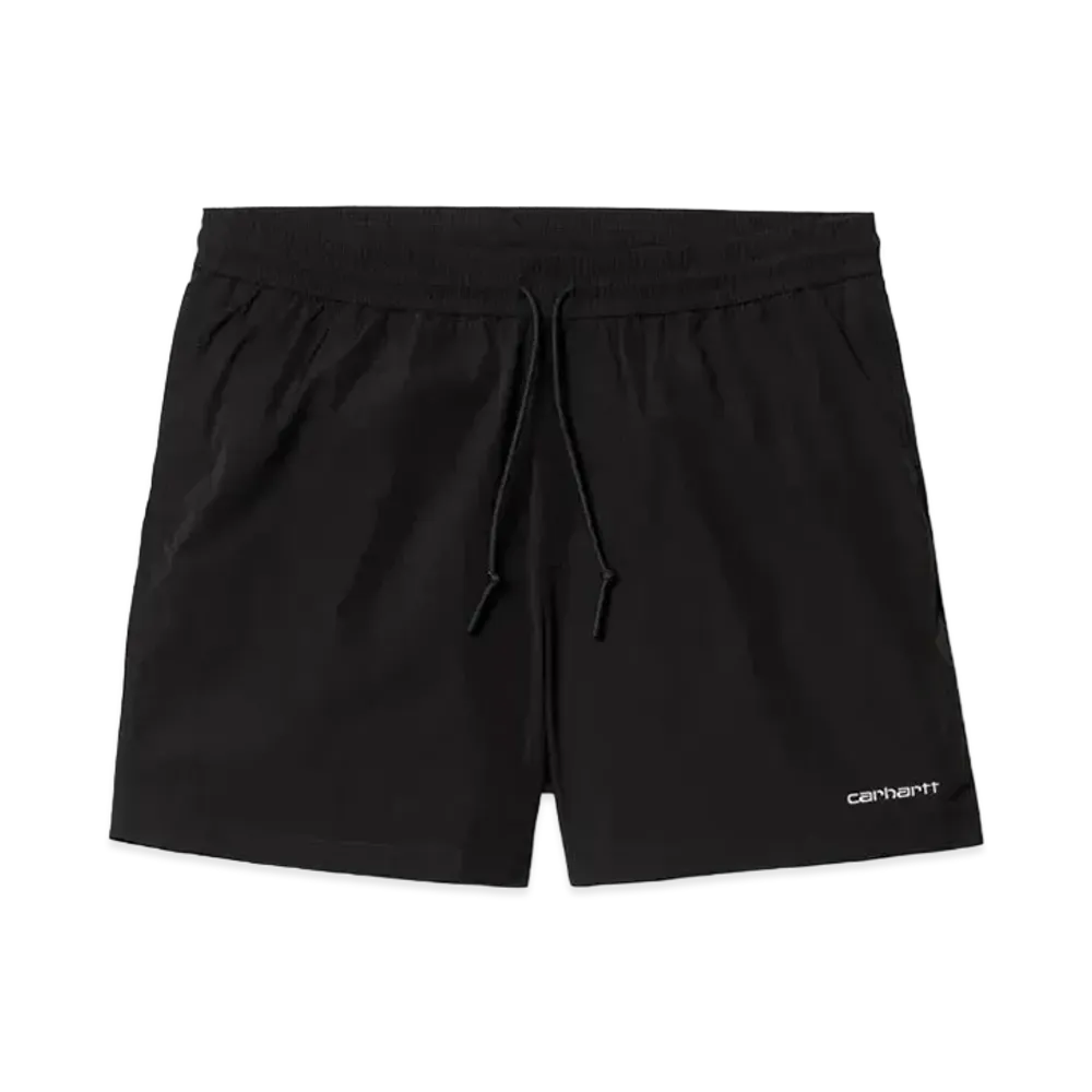 Carhartt Tobes Swim Trunks "Black/White"