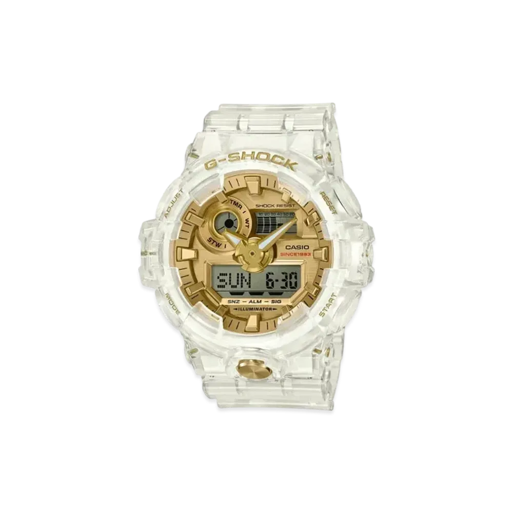 Casio G-Shock Glacier Gold GA735E-7A - 55mm in Silicone