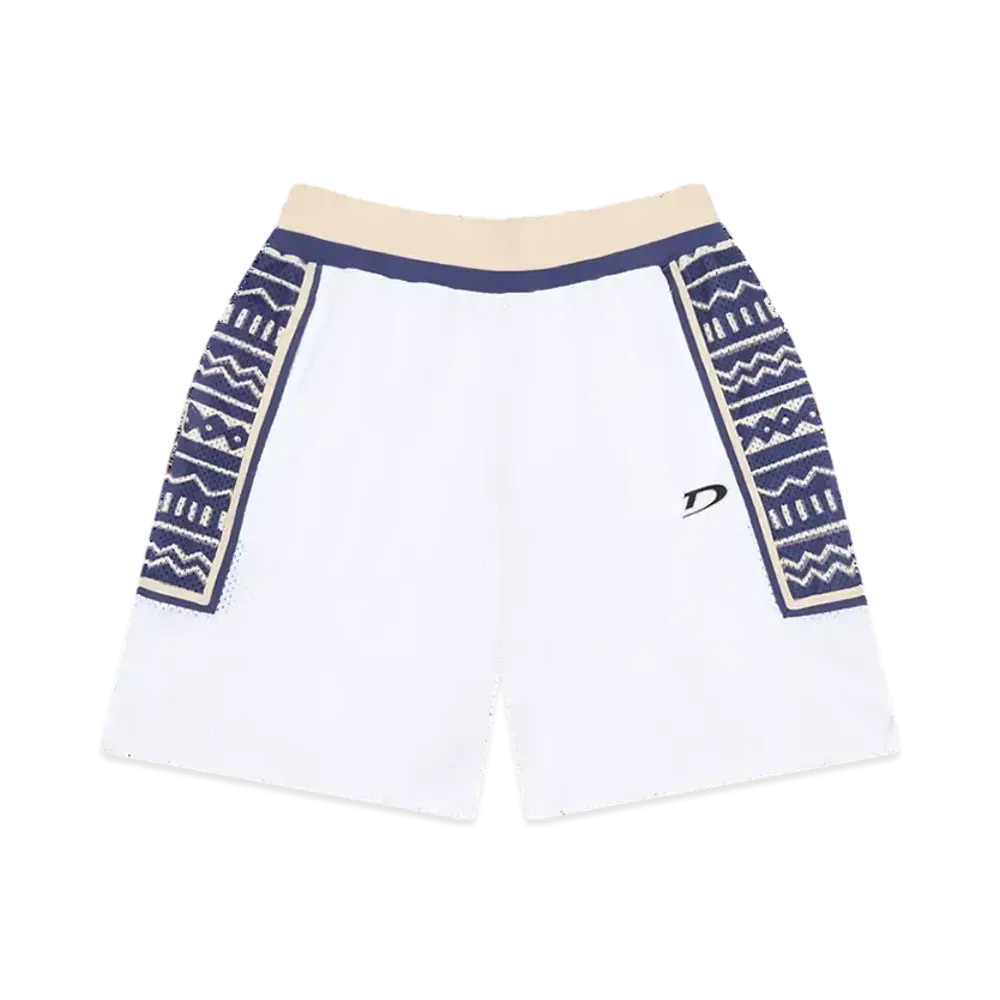 DENIM TEARS Game Shorts "White"