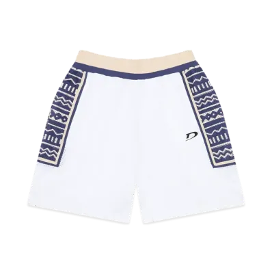 DENIM TEARS Game Shorts "White"