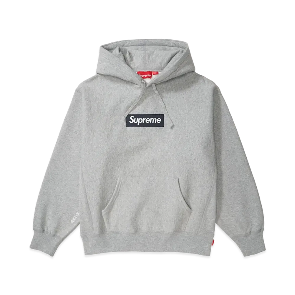 Supreme Box Logo Hooded Sweatshirt (25FW) "Heather Grey"