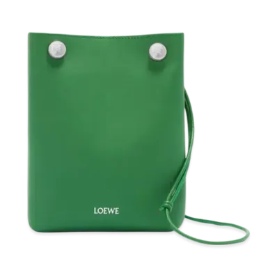LOEWE Pebble Pouch "Tropical Green"