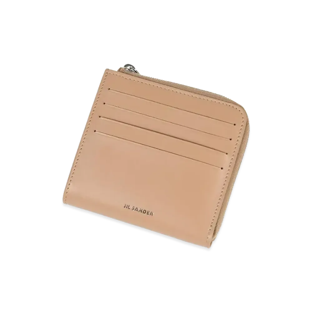 Jil Sander Coin & Card Case "Clay"