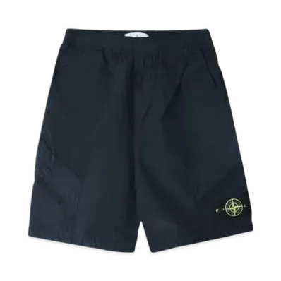 Stone Island L1719 Nylon Metal in Econyl Regenerated Nylon Comfort Fit Bermuda Shorts - 24SS "Blue"