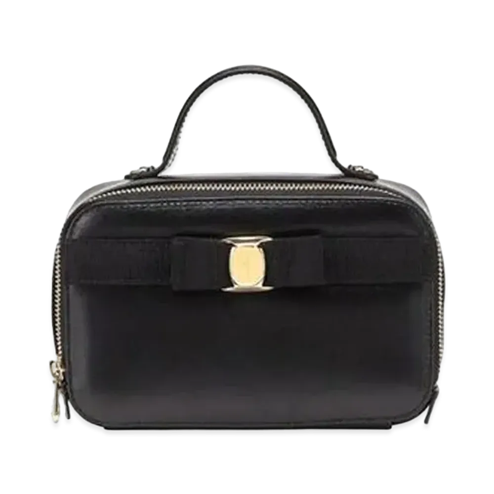 Salvatore Ferragamo Vara Bow Minibag "Black"