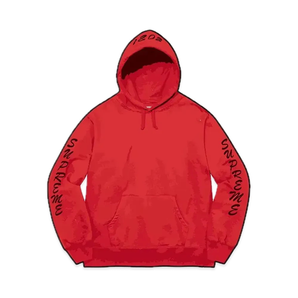 Supreme Guardian Hooded Sweatshirt "Burnt Red"