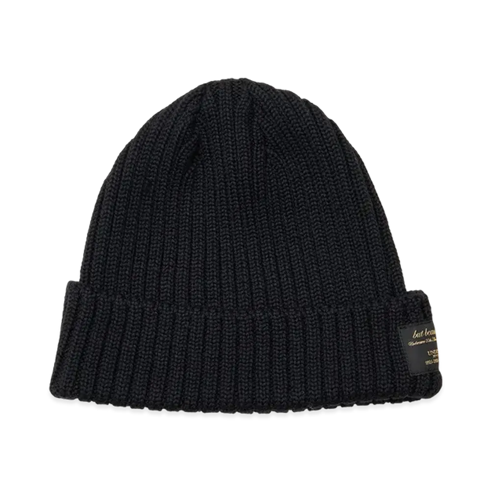 UNDERCOVER x Kijima Takayuki Wool Ribbed Knit Cap "Black"
