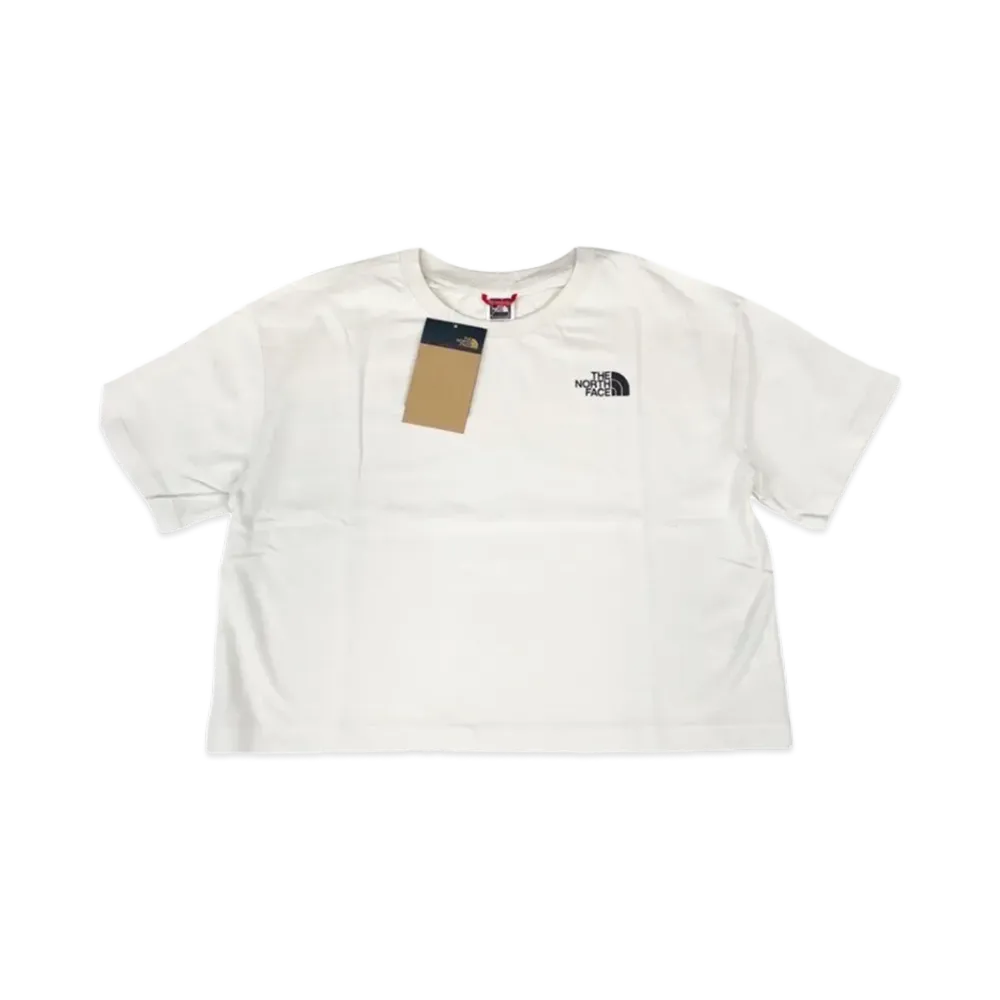 The North Face W Cropped SD Tee "Vintage White"