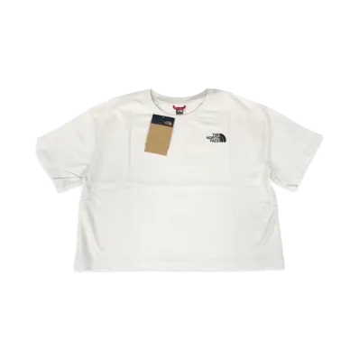 The North Face W Cropped SD Tee "Vintage White"