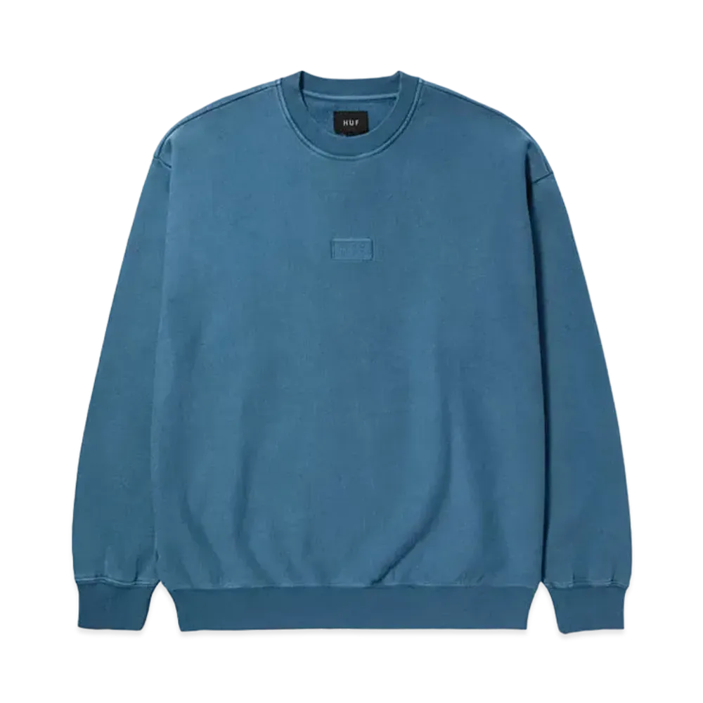 HUF Mason Crewneck Fleece "Oil Blue"