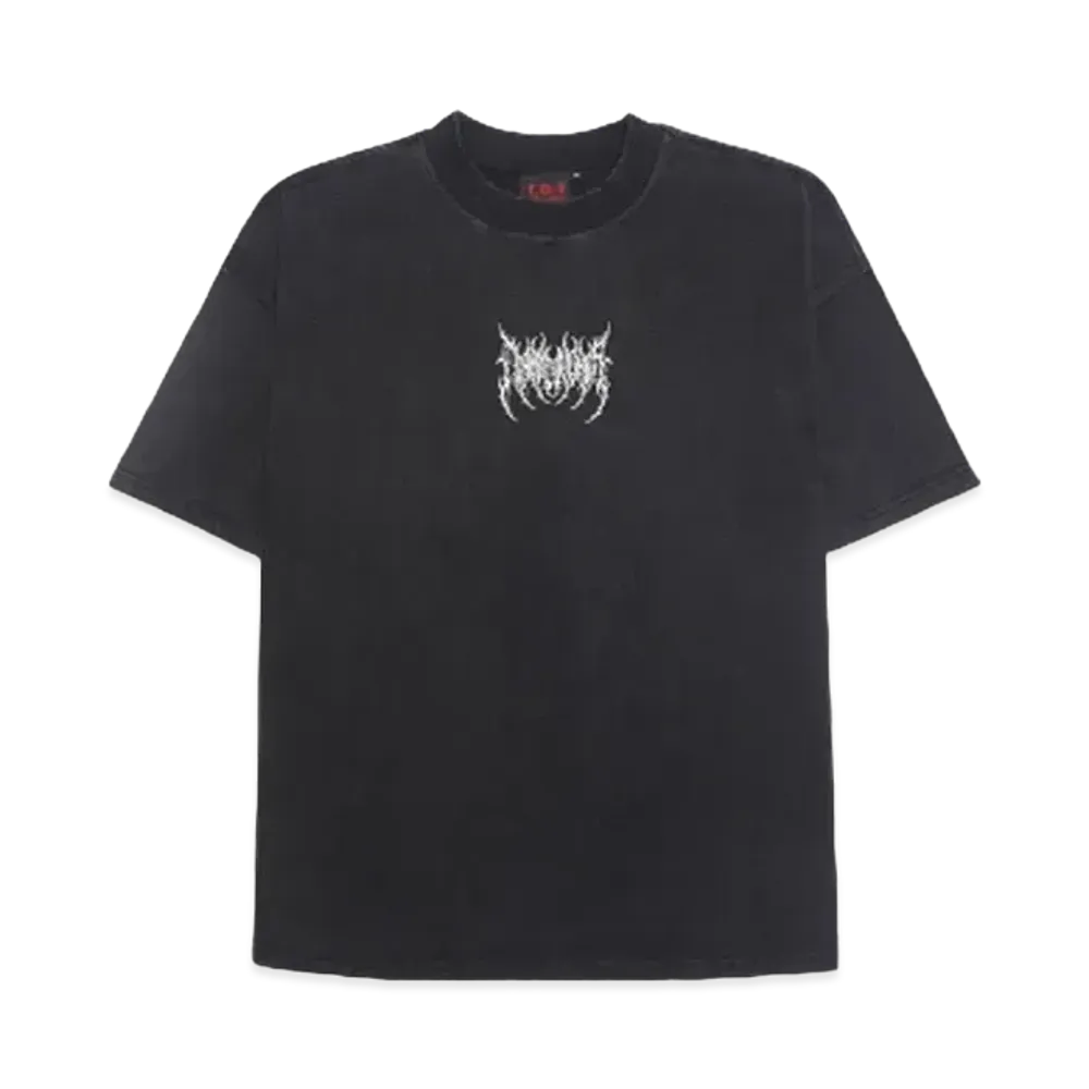 T.C.R BY TOUCHER WEEKEND HERO WASHED S/S TEE "BLACK"