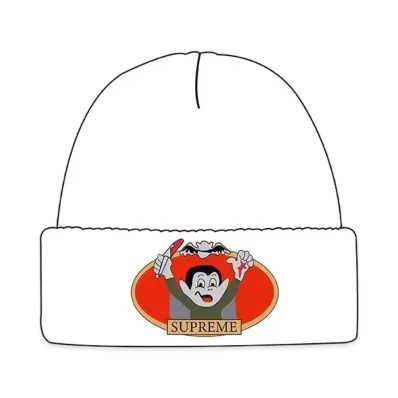Supreme Vampire Boy Beanie "White"