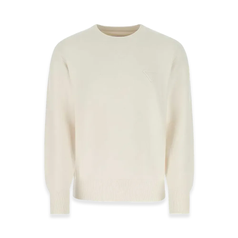 PRADA Stretch Cashmere Blend Sweater "White"