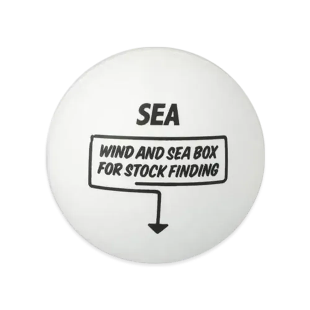WIND AND SEA ARCVBX Rubber Ball "White"