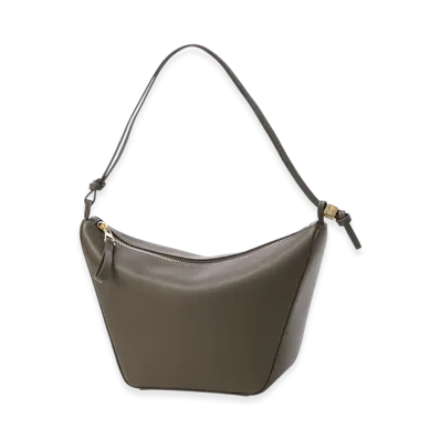 LOEWE Hammock Hobo Mini "Dark Khaki Green"