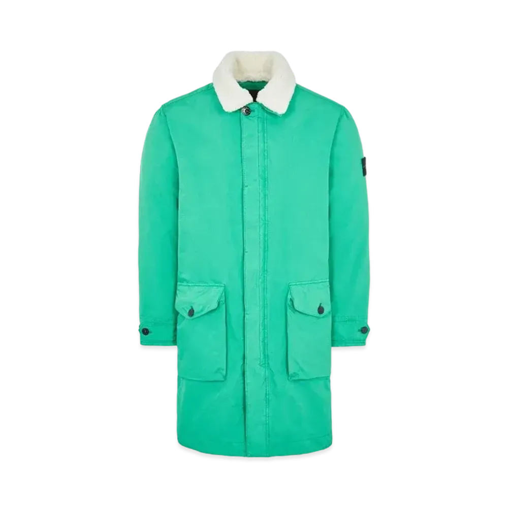 Stone Island 70749 DAVID-TC WITH KNIT WOOL LINING "Green