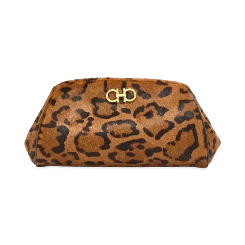 Salvatore Ferragamo Mini Bag "Leopard/Black"
