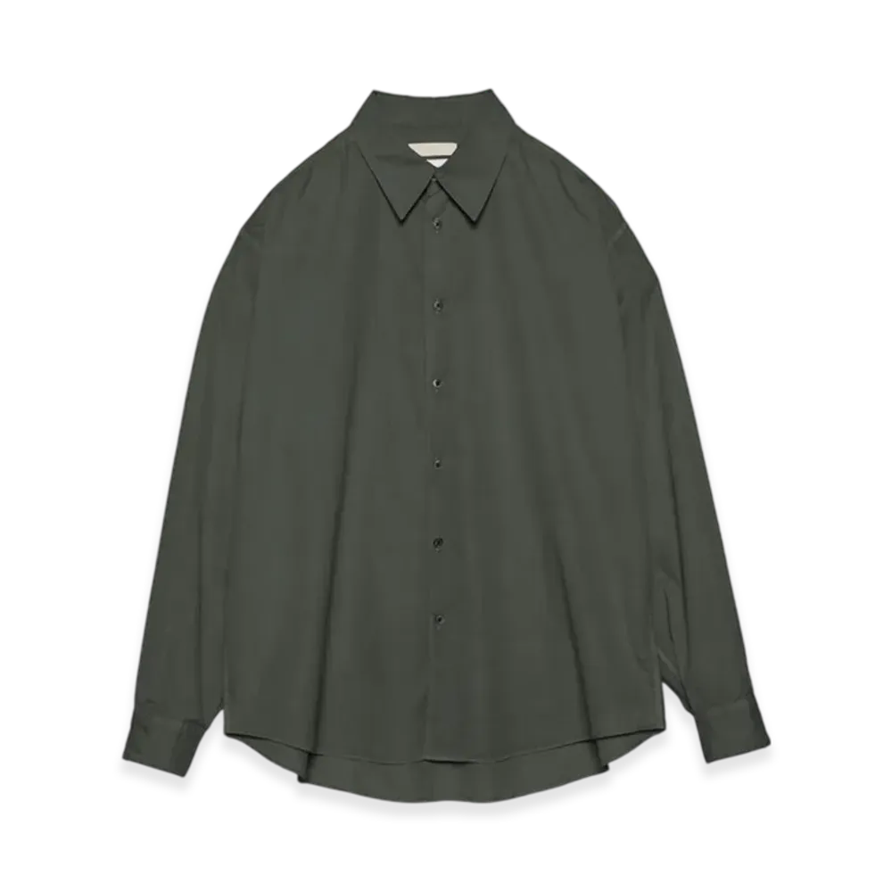 Graphpaper x YOKE Pigment Dyed Regular Shirt "Green"