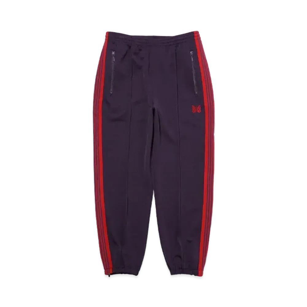 ニードルズ ジップド スウェットパンツ - ポリ スムース "レッド"