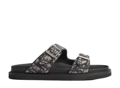 Dior Aqua Sandal Dior Oblique Jacquard "Beige/Black"