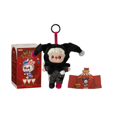 POP MART WHY SO SERIOUS Series-Vinyl Plush Pendant Shadow Joker (HACIPUPU)