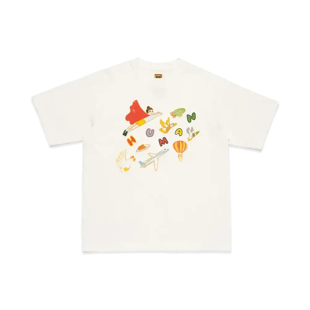 HUMAN MADE x Keiko Sootome T-Shirt Side A "White"
