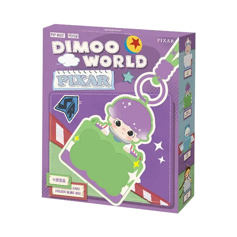 DIMOO PIXAR カードホルダー　エイリアン シークレット　未開封 ポップマート ディムー ワールド × ピクサー シリーズ カードホルダー