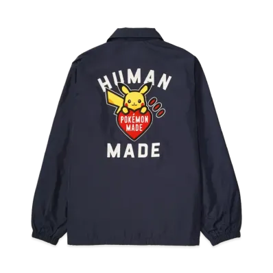 HUMAN MADE x Pokemon Made Coach Jacket (Pikachu) "Navy"