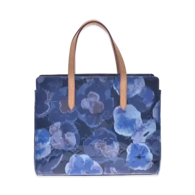 Louis Vuitton Katharina BB Monogram Vernis Ikat "Gran Blue"