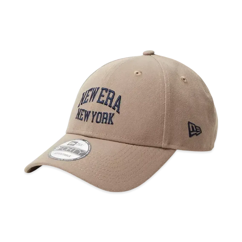 NEW ERA 9Forty College Logo "British Khaki"