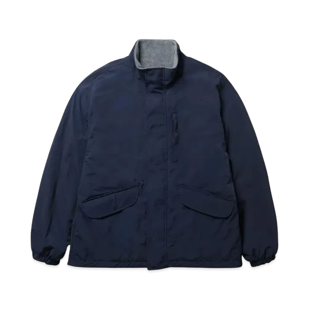 FIRST DOWN Reversible Back Fleece Jkt "Navy"
