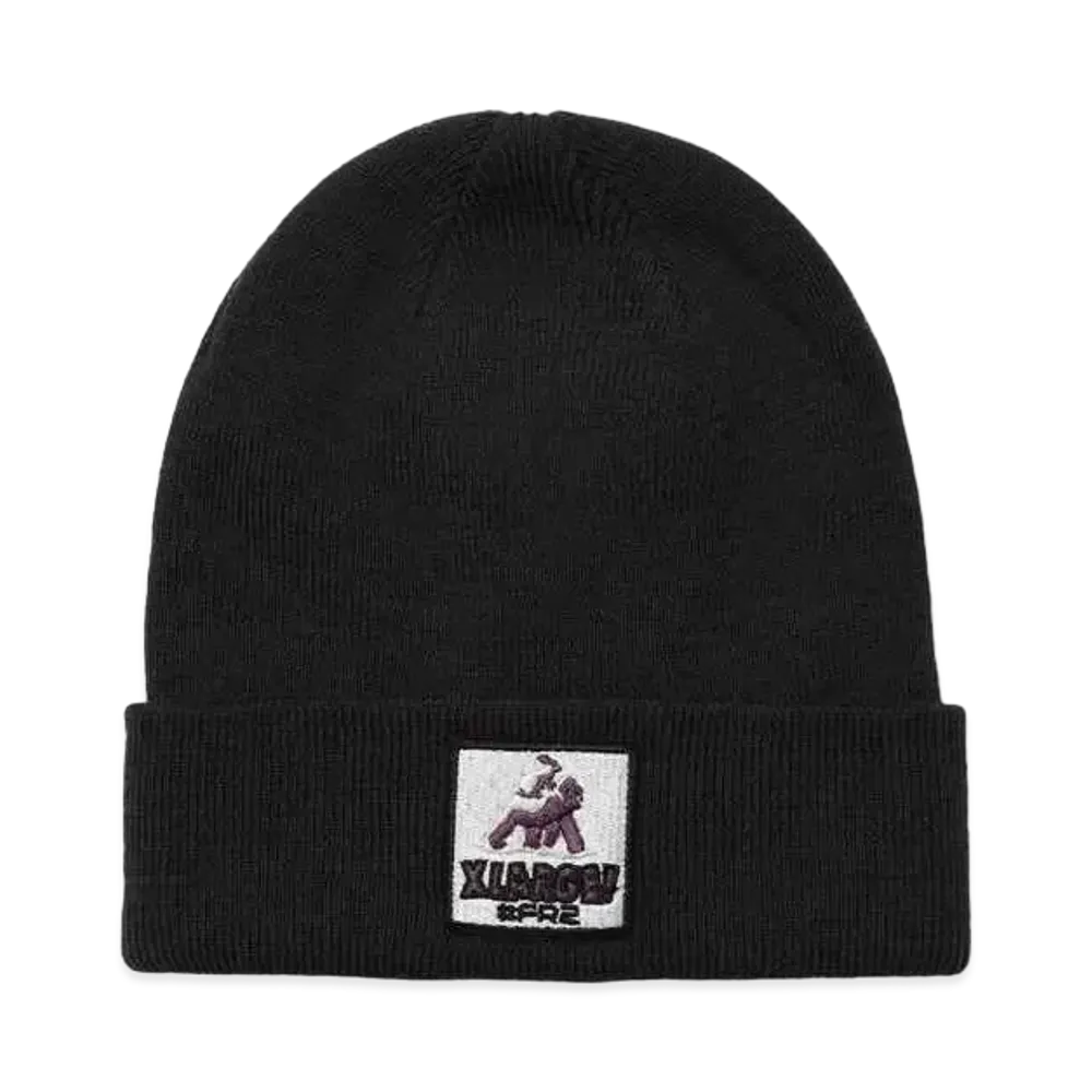 XLARGE x FR2 CUFF BEANIE "Black"