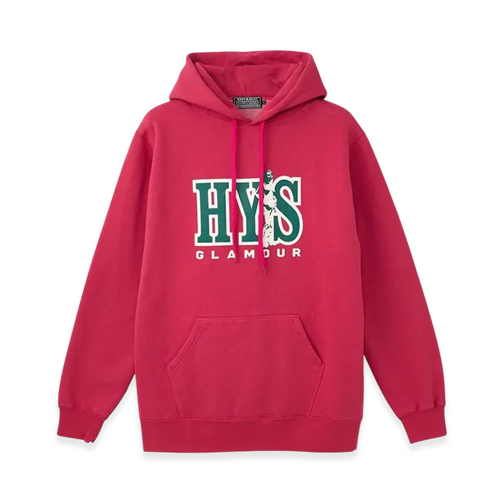 HYSTERIC GLAMOUR HYS University Hoodie "Pink"