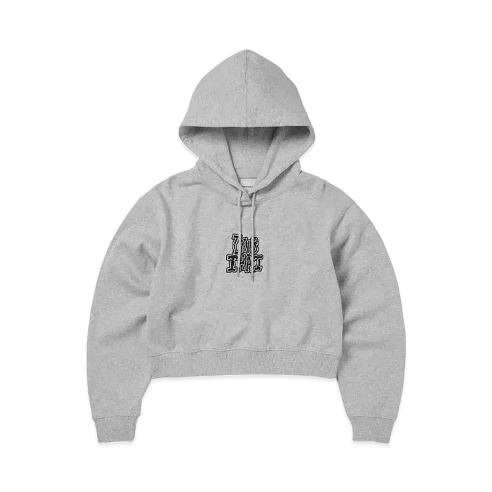thisisneverthat THISTHAT W Hoodie "Heather Grey"