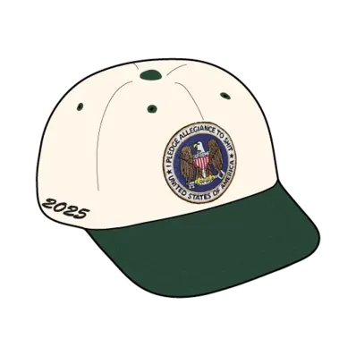 Supreme Pledge Allegiance 6-Panel "White"