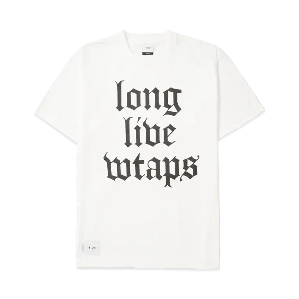 WTAPS LLW / SS / COTTON (221ATDT-STM08S) "White"