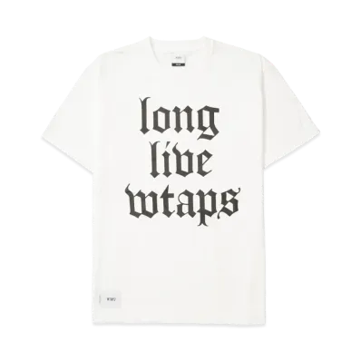 WTAPS LLW / SS / COTTON (221ATDT-STM08S) "White"